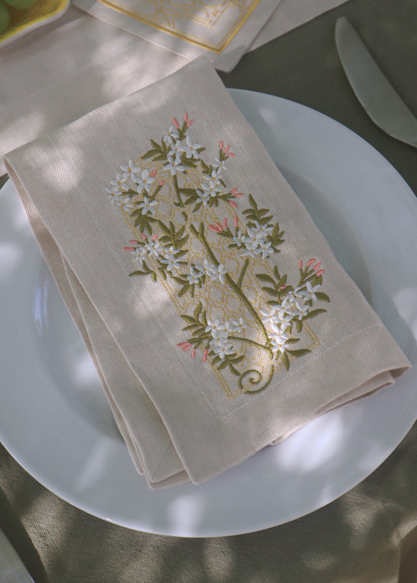 Serviette de table - Jasmin