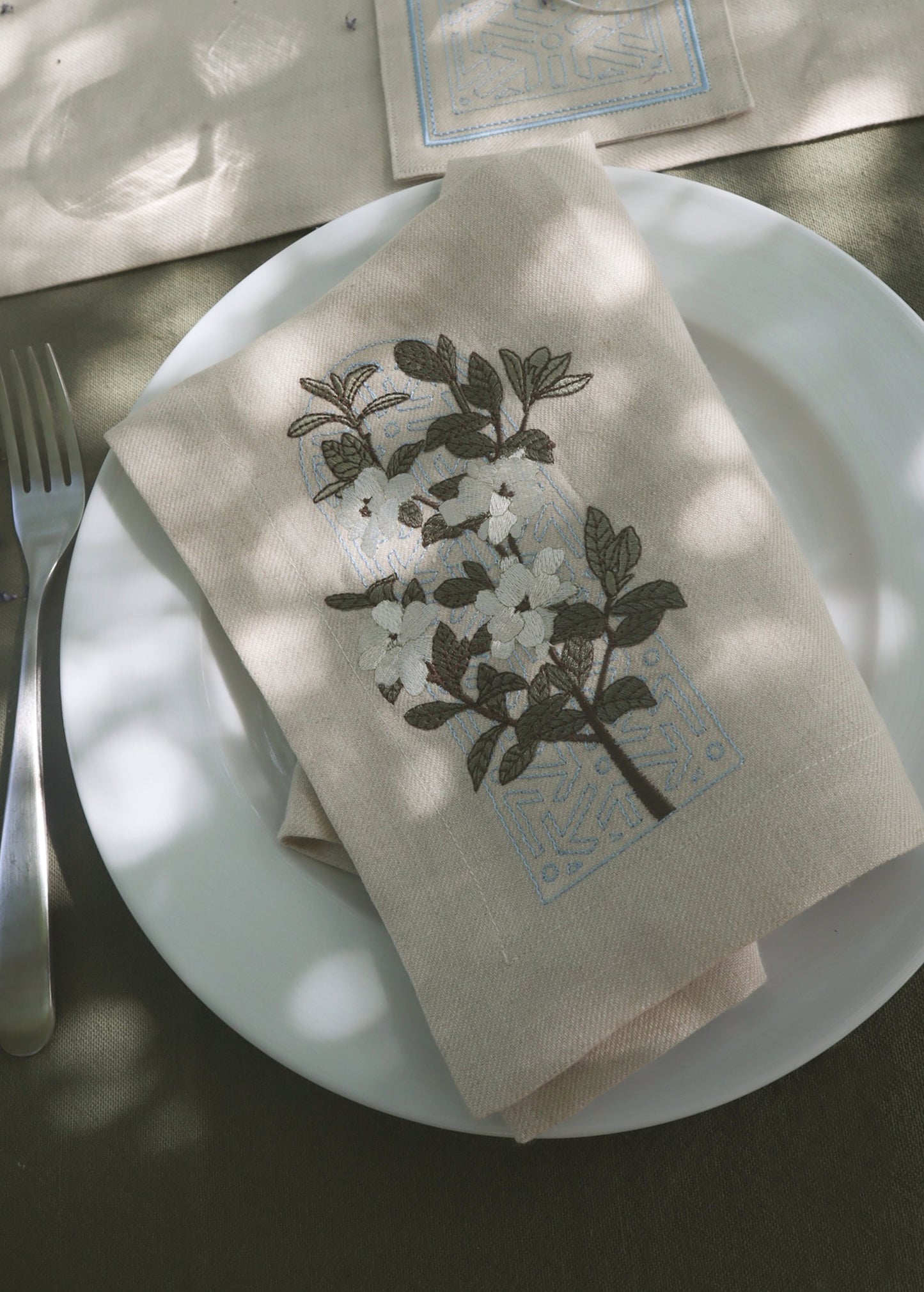 Serviette de table - Gardenia